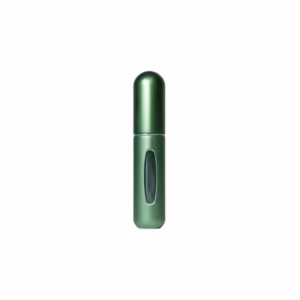 Sticluta de parfum reincarcabila cu atomizor, portabila, ideala pentru calatorii, VERDE, din aluminiu