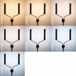 Lampa cosmetica LED cu 2 brate Smart Bright - imagine 6