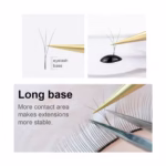 MIX Extensii gene Premade, NAGARAKU 3D W curbura – D - imagine 4