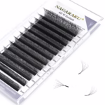 MIX Extensii gene Premade, NAGARAKU 6D W curbura – D - imagine 6