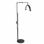 Lampa Led Semiluna cu Picior Fix, Reglarea Intesitatii si Suport pentru Telefon, 16 Inch - imagine 7