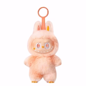 Jucarie de plus, Labubu, Forward High Energy Series, generatia 3, 17 cm, Piersiciu, Happiness