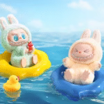 Jucarie de plus, Labubu, Have a Seat, generatia 2, 15 cm, Baba - imagine 2