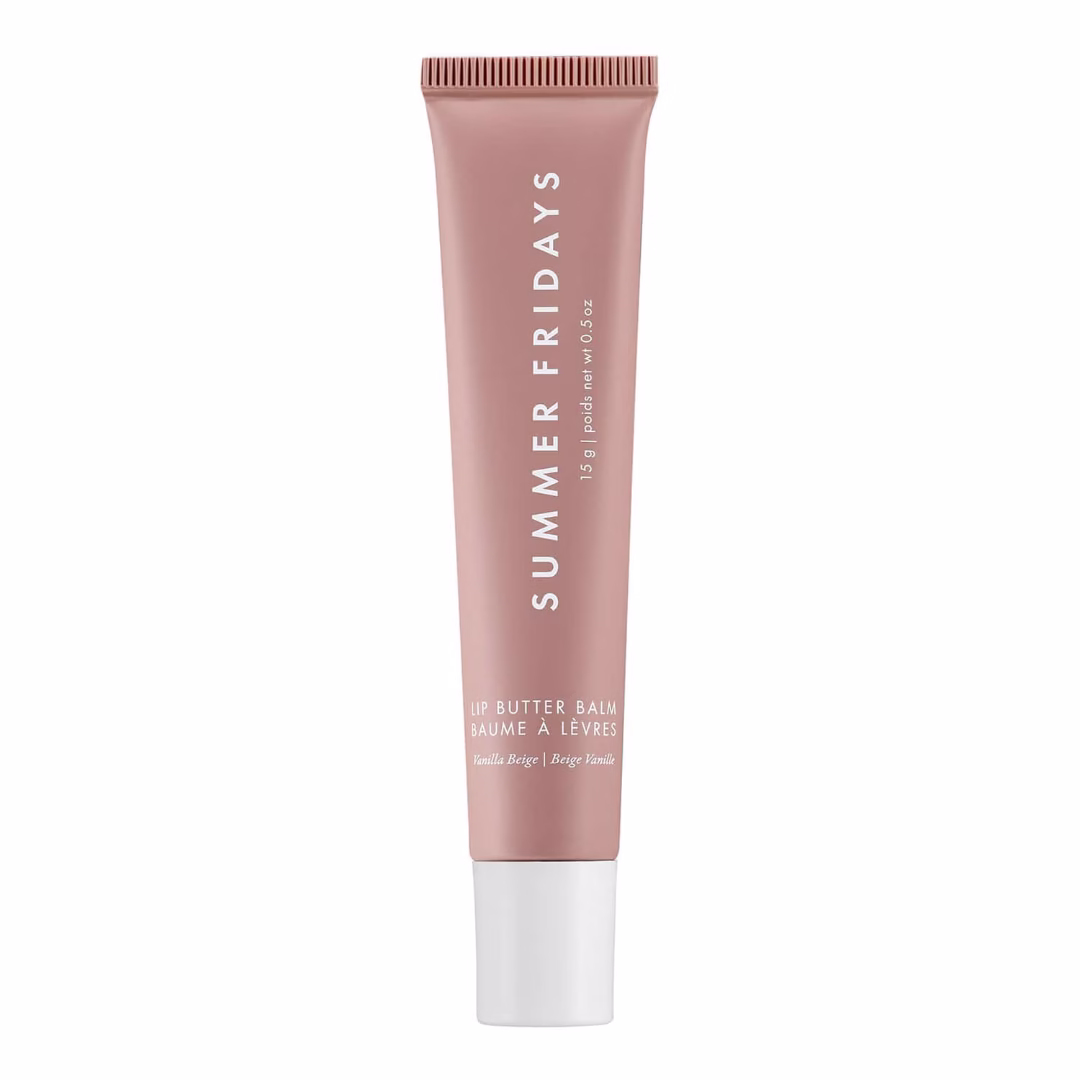 Vanilla-Beige-15g Balsam de buze Summer Fridays mentolat – Vanilla Beige - imagine 1