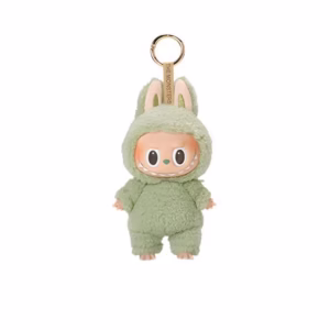 Jucarie de Plus Labubu, Micutul Monstru Pufos 17 cm, Verde