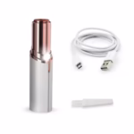 Epilator facial hipoalergenic, cu incarcare USB - imagine 3