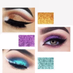 Paletă farduri 24 Culori Glitter Veronni Sparkle Fantasy engross - imagine 4