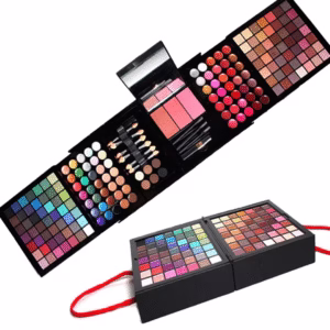 Trusa Machiaj Multifunctionala 177 culori cu blush, pudra si ruj
