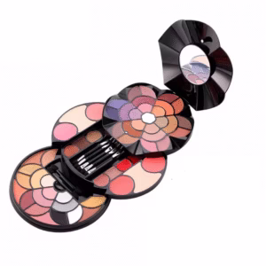 Trusa Make-up Sela, Black Round Flower