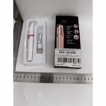 Trimmer Facial, Flippy, pentru Sprancene, Incarcare USB, 1.5 x 13 cm, din ABS, Alb - imagine 7