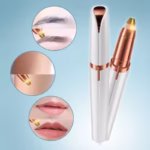 Trimmer Facial, Flippy, pentru Sprancene, Incarcare USB, 1.5 x 13 cm, din ABS, Alb - imagine 5