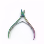 Cleste pentru Unghii si Cuticule, Flippy, din Otel Inoxidabil, Protectie Varf, 17 x 7 x 2 cm, Multicolor - imagine 4