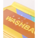 Geanta Cosmetice de Voiaj Flippy, Impermeabila, Translucida Mata, 22 x 16 x 14 cm, Galben - imagine 9