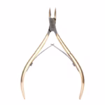 Cleste pentru Unghii si Cuticule, Flippy, din Otel Inoxidabil, Protectie Varf, 17 x 7 x 2 cm, Auriu - imagine 2