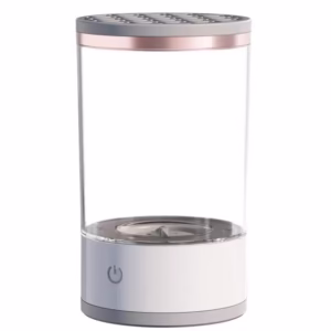 Dispozitiv Curățare Pensule Machiaj Portabil, Vibrații Sonice 7000 RPM, USB 5V, pentru Pensule Multiple, Alb/Transparent