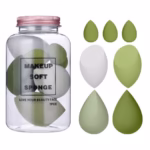 Set Buretei Machiaj, Flippy, Premium, 7 bucati, verde
