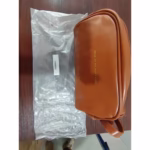 Geanta cosmetice pentru femei Flippy, material poliuretan, 25 x 14.5 x 14.5 cm, Impermeabila, Maro - imagine 7