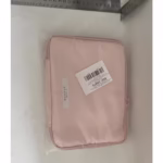 Geanta de Calatorie, Flippy, pentru Cosmetice si Articole de Toaleta, Material Impermeabil, 2 in 1, Portfard Interior Detasabil, 23 x 16 x 8 cm, Roz - imagine 2