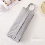Geanta de Depozitare, Flippy, Pentru Haine Mici, Lenjerie, Sosete, Cosmetice, Impermeabila, cu Maner, 10x20x3 cm, Gri - imagine 2