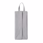 Geanta de Depozitare, Flippy, Pentru Haine Mici, Lenjerie, Sosete, Cosmetice, Impermeabila, cu Maner, 10x20x3 cm, Gri - imagine 4