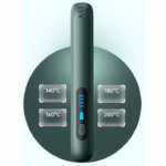 Placa de Par fara Fir, Flippy, Adaptor Tip C, 4 Trepte de Temperatura, Tensiune 5V, Capacitate Baterie 5000 mAh, Indreptat, Ondulat, 23.5x3.3x4.5 cm, Verde - imagine 4