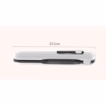 Placa de Par fara Fir, Flippy, Adaptor Tip C, 4 Trepte de Temperatura, Tensiune 5V, Capacitate Baterie 5000 mAh, Indreptat, Ondulat, 23.5x3.3x4.5 cm, Alb - imagine 4