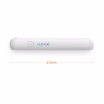 Placa de Par fara Fir, Flippy, Adaptor Tip C, Tensiune 5V, Capacitate Baterie 3000 mAh, Indreptat, Ondulat, 4 Trepte de Temperatura, 21.8 x 3.1 x 3.4.1 cm, Alb - imagine 6