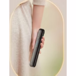 Placa de Par fara Fir, Flippy, Adaptor Tip C, Tensiune 5V, Capacitate Baterie 3000 mAh, Indreptat, Ondulat, 4 Trepte de Temperatura, 21.8 x 3.1 x 3.4.1 cm, Negru - imagine 5