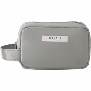 Portfard, Flippy, cu Maner, Material Impermeabil, pentru Cosmetice, 16 x 11 x 7 cm, Verde