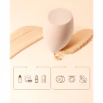Set Buretei Machiaj, Flippy, Premium, nude, 3 bucati - imagine 7
