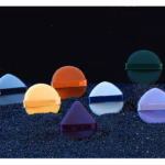 Set 7 Bureti de Machiaj  Flippy, Reutilizabili, Utilizare Umeda sau Uscata, Powder Puff, 5.5 x 5.5 x 0.9 cm, Multicolor - imagine 11