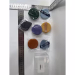 Set 7 Bureti de Machiaj  Flippy, Reutilizabili, Utilizare Umeda sau Uscata, Powder Puff, 5.5 x 5.5 x 0.9 cm, Multicolor - imagine 17
