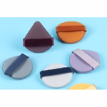 Set 7 Bureti de Machiaj Triunghi Flippy, Reutilizabili, Utilizare Umeda sau Uscata, 5.5 x 5.5 x 1.3 cm, Powder Puff, Multicolor - imagine 6