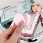 Kit de Aplicare Tus, Flippy, pentru Incepatori, Accesoriu Machiaj, 4 Produse, Tus Impermeabil, Negru, Cutie Roz - imagine 3