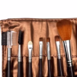 Set portabil 7 pensule de machiaj cu husa Maro, Flippy - imagine 4