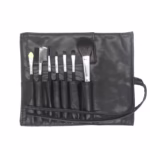 Set portabil 7 piese pentru machiaj cu husa neagra