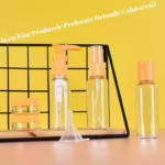 Set Recipiente pentru Cosmetice, Flippy, 5 Piese, cu Gentuta, pentru Calatorii, Reutilizabile, Portocaliu, Material Plastic, 40 ml, 10g - imagine 2