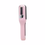 Aparat de Reparare a Varfurilor Despicate, Flippy, Netezirea Firului de Par, din ABS+PC, cu Ioni Negativi, Baterie 500 mAh, 24.8 x 5.3 x 5 cm, Roz