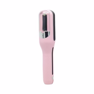 Aparat de Reparare a Varfurilor Despicate, Flippy, Netezirea Firului de Par, din ABS+PC, cu Ioni Negativi, Baterie 500 mAh, 24.8 x 5.3 x 5 cm, Roz