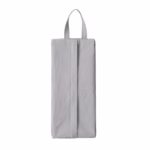 Geanta de Depozitare, Flippy, Pentru Haine Mici, Lenjerie, Sosete, Cosmetice, Impermeabila, cu Maner, 10x20x3 cm, Gri