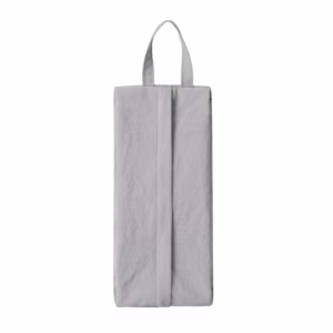 Geanta de Depozitare, Flippy, Pentru Haine Mici, Lenjerie, Sosete, Cosmetice, Impermeabila, cu Maner, 10x20x3 cm, Gri